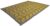 Bo-Camp – Buitenkleed – Chill mat – Flaxton – 2.7×2 m – okergeel