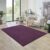 Carpet Studio Ohio Vloerkleed 160x230cm – Laagpolig Tapijt Woonkamer – Tapijt Slaapkamer – Kleed Paars