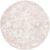 Diamond Hoogpolig Fluweel Vloerkleed Velvet Tapijt Creme Roze- 160 CM ROND