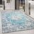 Flycarpets Burano Vintage Vloerkleed Mint Groen – Laagpolig Tapijt – Woonkamer – 160×230 cm