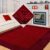 Flycarpets Candy Shaggy Vloerkleed – 200x290cm – Rood Lijstmotief – Hoogpolig