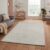 Flycarpets Elio Modern Japandi Vloerkleed – Creme – 80×150 cm