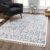 Flycarpets Felta Modern Laagpolig Vloerkleed – Blauw – 140×200 cm