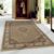 Flycarpets Klassiek Beige Vloerkleed Bukhara – Oosters motief – Perzisch Tapijt Laagpolig – Woonkamer – 300×400 cm