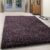 Flycarpets Lorium Vloerkleed – 160×230 cm – Paars/Grijs – Hoogpolig