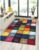 Flycarpets Vernazza Vloerkleed – 120x170cm – Blokjes – Multi