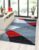 Flycarpets Verona Modern Vloerkleed Rood / Grijs / Zwart – Laagpolig – Tapijt – Loper – 80×150 cm