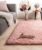 Hoogpolig vloerkleed – Cozy Shaggy – roze 200×300 cm