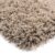 Hoogpolig vloerkleed effen – Shaggy Prime beige 200×250 cm