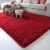 Hoogpolig vloerkleed shaggy Royal 5cm hoogte – rood 160×230 cm