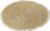 J-Line Kwastjesband mat – vloerkleed – bamboe – beige/wit – woonaccessoires