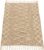 J-Line Zita tapijt – vloerkleed – katoen – beige – woonaccessoires