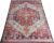 Lavandoux – Vloerkleed – Tapijt – Vintage – Casablanca – Rood/paars – 50×80 cm