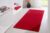 Moderne effen loper Fancy – rood 80×300 cm