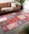 Patchwork vloerkleed – Fade No.1 rood/multi 140×200 cm