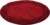 Tapijtenloods Basic Rond Shaggy Kader vloerkleed Rood Hoogpolig- 120 CM ROND