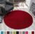 Tapijtenloods Loca Shaggy Rond Vloerkleed Rood Hoogpolig- 120 CM ROND