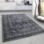 Tapijtenloods Marrakesh Nahal Oosters Vloerkleed Grijs Laagpolig- 120×170 CM