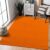 Tapijtenloods Uni Effen Laagpolig Vloerkleed Modern Oranje- 120×170 CM