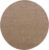 Tapijtenloods Uni Rond Effen Laagpolig Vloerkleed Modern Beige- 80 CM ROND