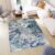 Tapiso Denver Vloerkleed Blauw Grijs Laagpolig Tapijt Maat- 160×230