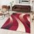 Tapiso Dream Vloerkleed Rood Modern Abstract Woonkamer Tapijt Maat- 130×190