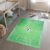 Tapiso Emma Vloerkleed Kinderkamer Jeugdkamer Voetbalveld Tapijt- 140×200