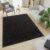 Tapiso Essence Vloerkleed Antraciet Hoogpolig Shaggy Tapijt Maat- 200×300