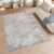 Tapiso Feyruz Vloerkleed Grijs Vintage Slaapkamer Woonkamer Tapijt Maat- 120×170