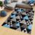 Tapiso Maya Vloerkleed Grijs Blauw Woonkamer Slaapkamer Tapijt Maat- 300×400