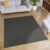 Tapiso Mono Square Vloerkleed Grijs Donker Laagpolig Vierkant Tapijt Maat- 120×120