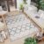 Tapiso Patio Indoor Tapijt Tuintapijt Buitenkleed Buiten Outdoor Maat- 120×170