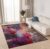 Tapiso Salsa Vloerkleed Rood Abstract Kunst Woonkamer Tapijt Maat- 120×170