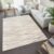 Tapiso Versay Vloerkleed Hoogpolig Shaggy Boho Creme Tapijt Maat- 200×300