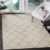 the carpet Vloerkleed Knight Elegant, Hoge kwaliteit, Woonkamerkleed, Zachte korte pool, 3-D effect, Glanzende design elementen, Hoog-Laag structuur, Beige, 140 x 200 cm