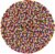 Vilten bolletjes kleed diameter 100×2 cm – multicolour