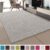 Vloerkleed Creme Effen Hoogpolig Tapijt Loca – 200×290 cm