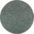 Vloerkleed hoogpolig 160×160 rond cm – Zacht – Modern – Effen – PORT SHAGGY by The Carpet