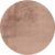 Vloerkleed Plush rond beige 80 x 0 cm